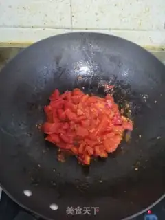 Make Tomato egg noodles step 3