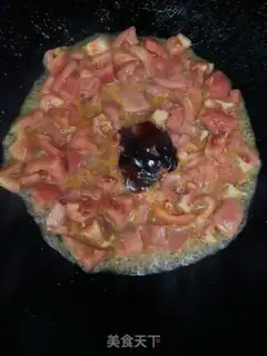Make Tomato fried beef pan step 6