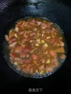 Make Tomato fried beef pan step 7