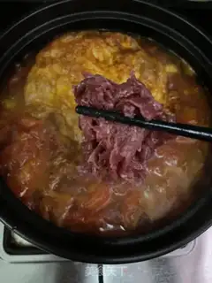 Make Tomato fried beef pan step 9