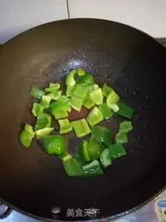 Make Green peppers step 3