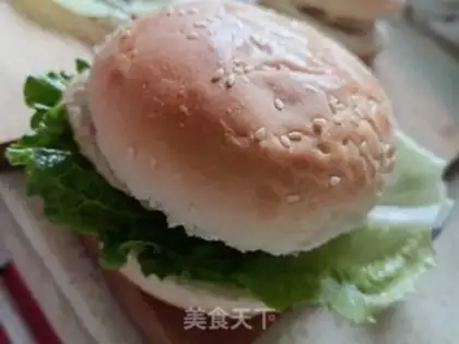 Make Home chicken burger step 4
