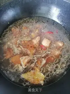 Make Potato burn ribs step 5