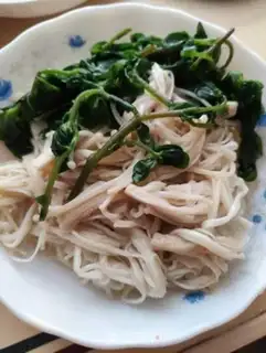 Make ♪ Golden pins and mushrooms and soy noodles ♪ step 5