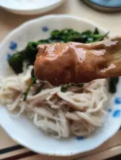Make ♪ Golden pins and mushrooms and soy noodles ♪ step 6