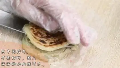 Make Hand-to-hand meat trap step 7