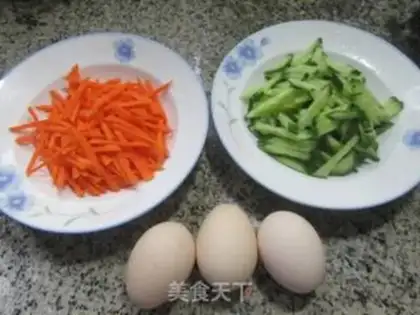 Make Double silked eggs step 0