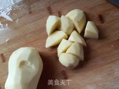Make Potato Four Seasons Chicken step 7