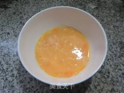 Make Double silked eggs step 1