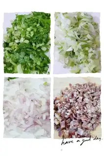 Make Sausage rice step 0