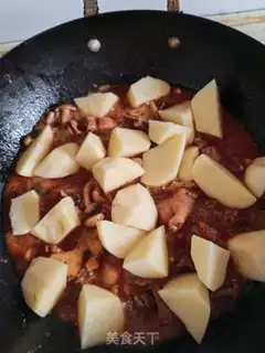 Make Potato Four Seasons Chicken step 8