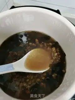 Make The green bean congee step 5
