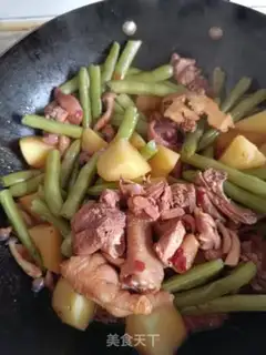 Make Potato Four Seasons Chicken step 11
