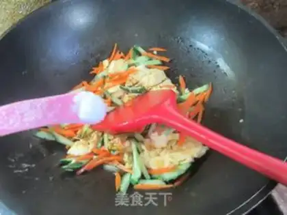 Make Double silked eggs step 6