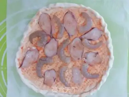 Make Shrimp-fresh pizza step 9