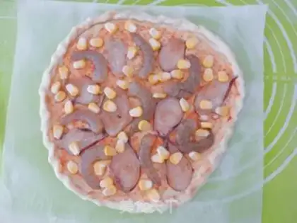 Make Shrimp-fresh pizza step 10