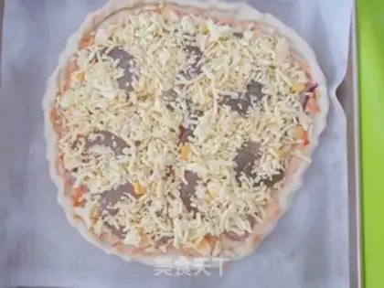 Make Shrimp-fresh pizza step 11
