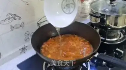 Make Tomato eggs, cat ears step 8
