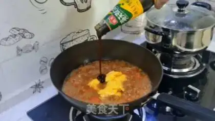 Make Tomato eggs, cat ears step 9