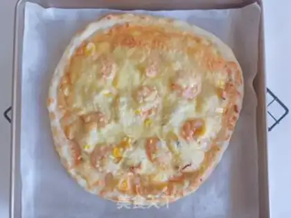 Make Shrimp-fresh pizza step 13