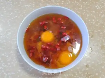 Make Cinnamon egg stew step 5