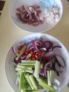Make Celery onions step 1