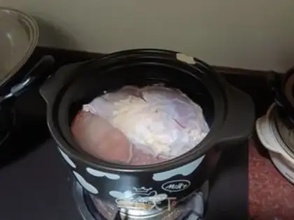 Make Ostrich fried sour step 1