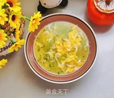 Make Pumpkin egg soup step 11