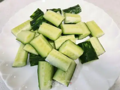 Make Quaffle cucumber step 3