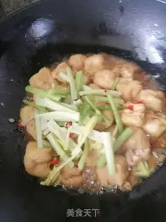 Make The tofu celery step 8