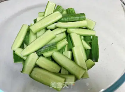 Make Spicy cucumber step 2