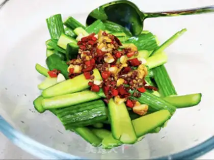 Make Spicy cucumber step 6