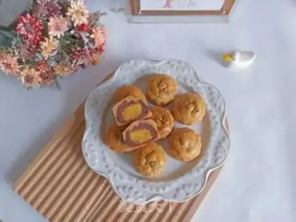 Make Salted egg soy saloon step 16