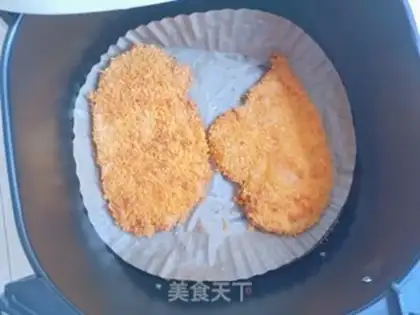 Make Air fried chicken steak step 8