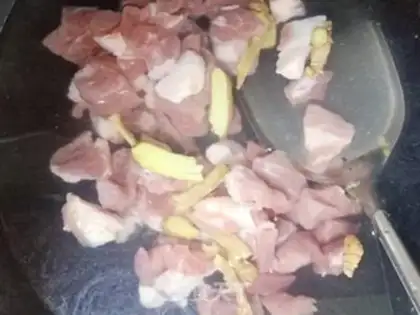 Make Honeyed meat step 1