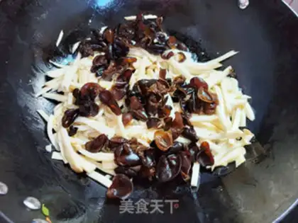 Make Fish apricot mushroom step 8