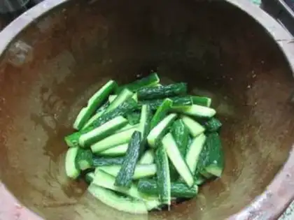 Make Homemade pickles step 4