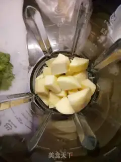 Make Celery apple juice step 2