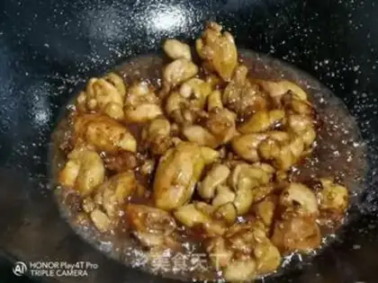 Make Abalone chicken step 8