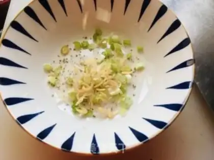 Make Sour soup dumplings step 1