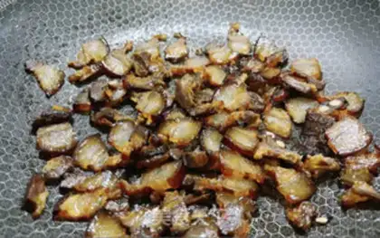 Make Four seasons of bean meat step 6