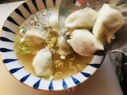Make Sour soup dumplings step 4