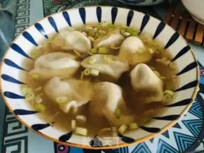 Make Sour soup dumplings step 5