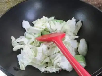 Make Smelt and cabbage step 3