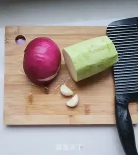 Make Onion fried aphid step 0