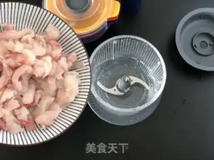 Make Hand-to-hand fish balls step 2