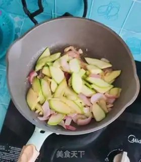 Make Onion fried aphid step 6