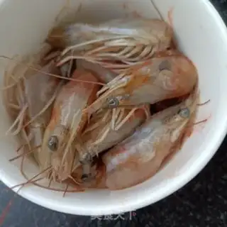 Make Shrimp oiled twig mushrooms step 3