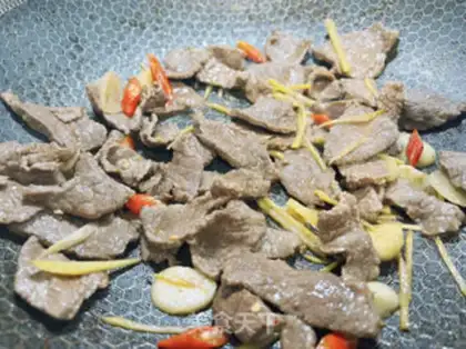 Make Cricket beef step 4