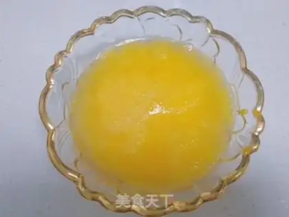 Make Autumn steamed eggs step 3